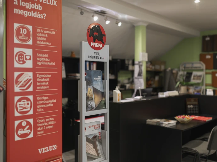 Tető és Bádogos szaküzlet Mosonmagyaróvár Iroda