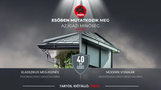 Esőben mutatkozik meg az igazi minőség